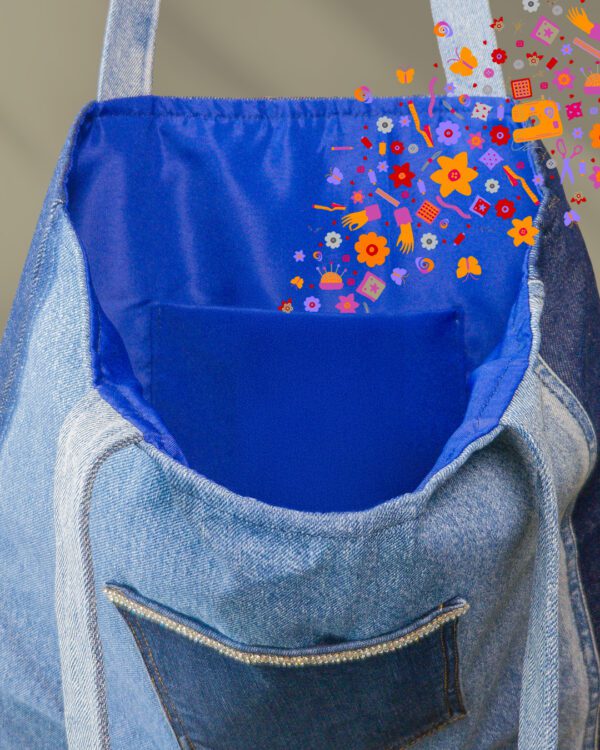 bolso-denim-artesanal-makrys-Brillo-Azul-bag-Makrys Bolso artesanal en denim reciclado Makrys. Brillo-Azul-bag-Makrys
