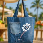 bolso-denim-artesanal-makrys-Flor-Valiente-bag-Makrys Bolso artesanal en denim reciclado Makrys. Flor-Valiente-bag-Makrys