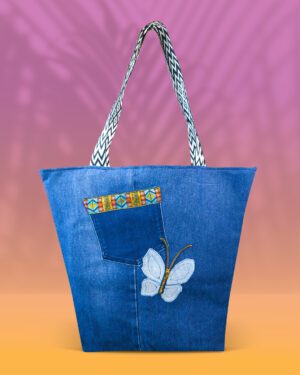bolso-denim-artesanal-makrys-Mariposa-Valiente-BAG-MAKRYS Bolso artesanal en denim reciclado Makrys. Mariposa-Valiente-BAG-MAKRYS