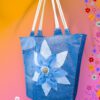 bolso-denim-artesanal-makrys-Flor-Serena-bag-Makrys Bolso artesanal en denim reciclado Makrys. Flor-Serena-bag-Makrys