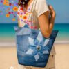 bolso-denim-artesanal-makrys-Flor-Serena-bag-Makrys Bolso artesanal en denim reciclado Makrys. Flor-Serena-bag-Makrys