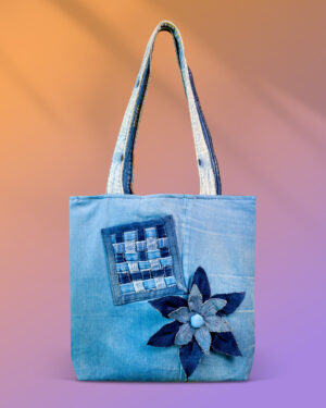 bolso-denim-artesanal-makrys-Flor-Trenzada-bag-Makrys Bolso artesanal en denim reciclado Makrys. Flor-Trenzada-bag-Makrys