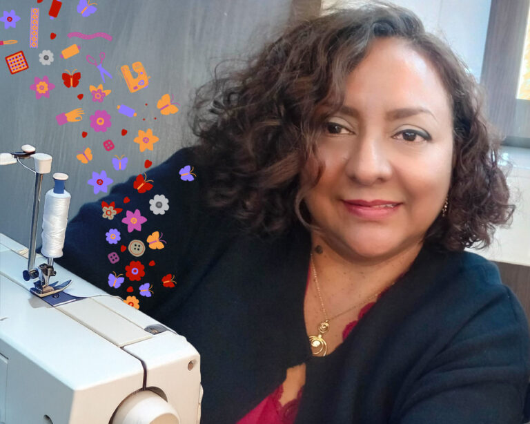 Edna artesana colombiana crea bolsos sostenibles Makrys
